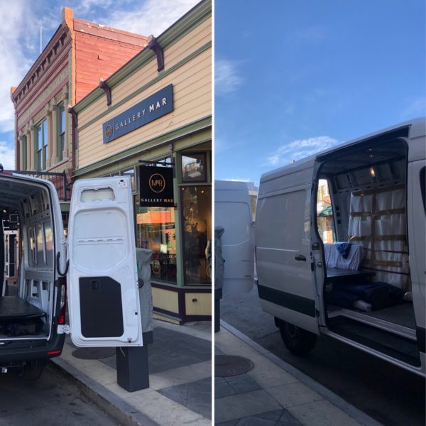 Our new Gallery MAR Art Van!