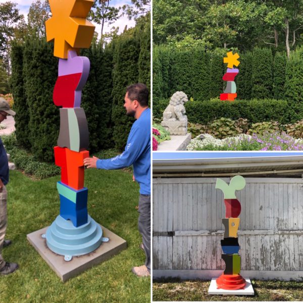 Visiting Richard Taylor's sculpture