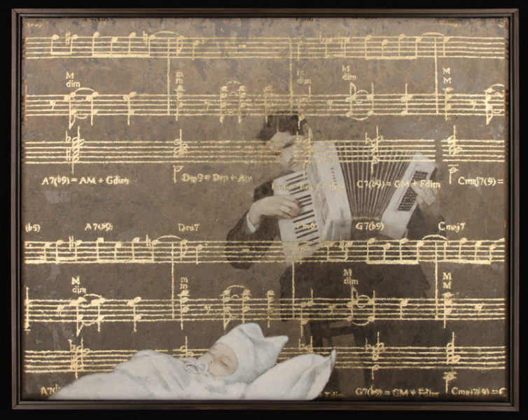 "Lullaby" oil painting