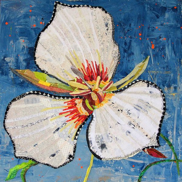 Jylian Gustlin Flora painting