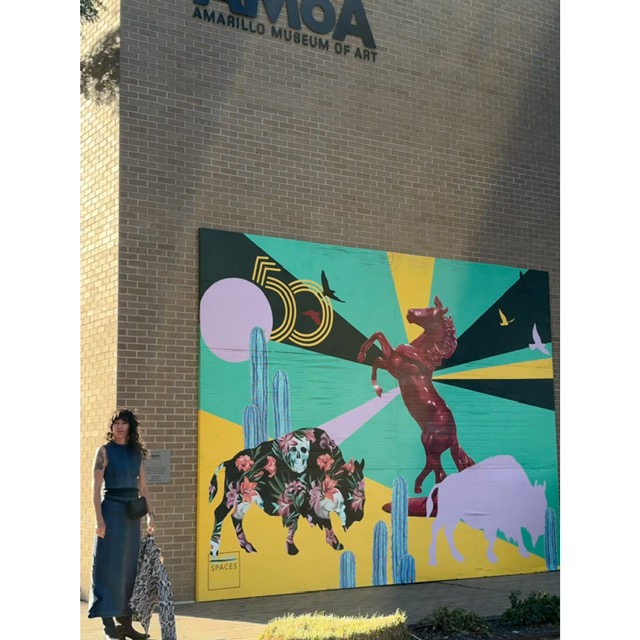 Nina Tichava at the AMoA Biennial