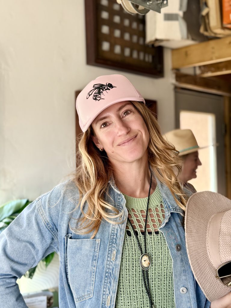 Jamie Burnes' custom logo hats for every guest