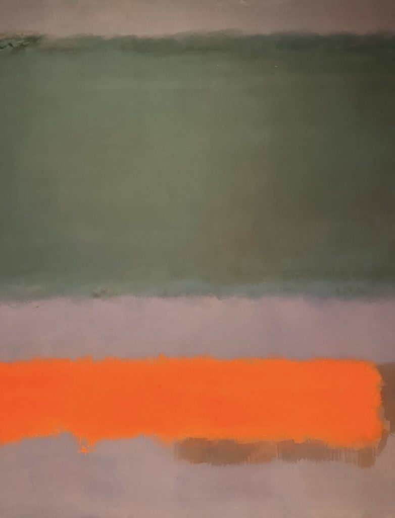Up close and into the painting: as it was meant to be viewed.